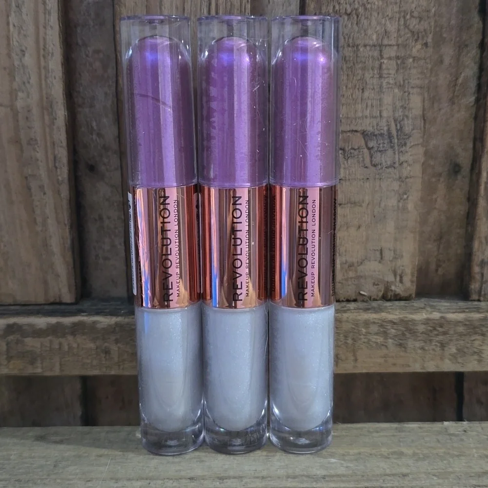 (3) Makeup Revolution Double Up Liquid Eyeshadow – Subliminal